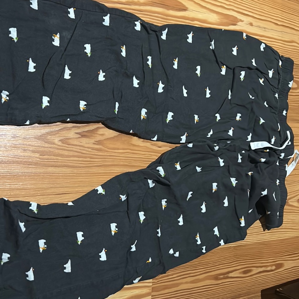 old navy pajama pants with polar bears
